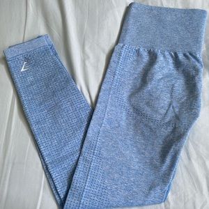 OG GYMSHARK VITAL SEAMLESS LEGGING - BLUE - SZ SM